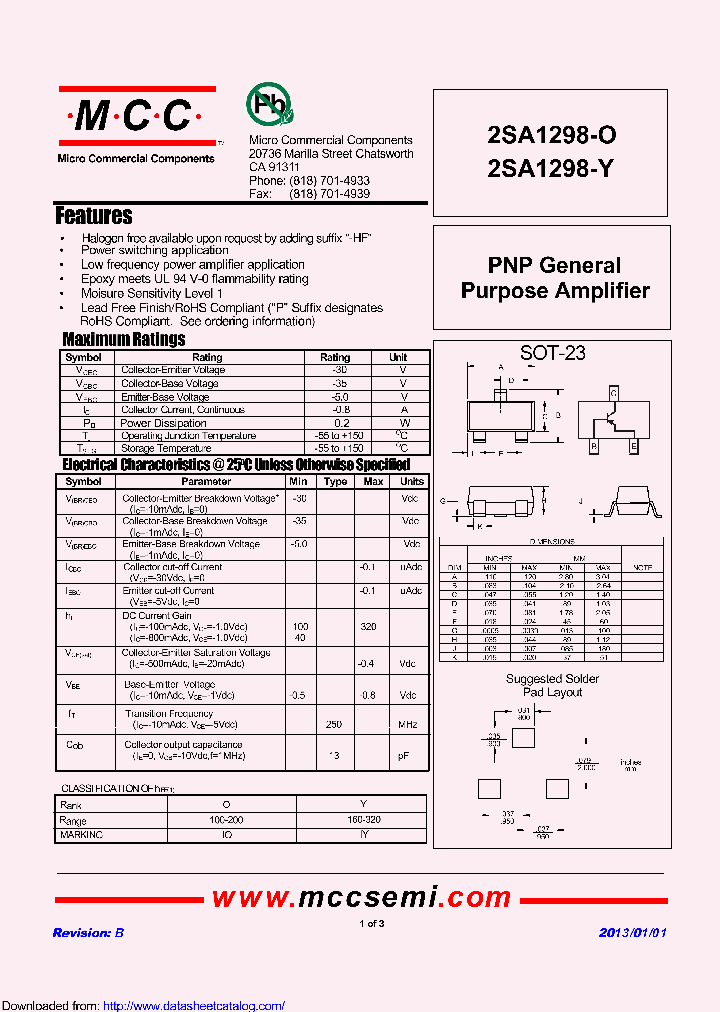 2SA1298-Y_8451576.PDF Datasheet