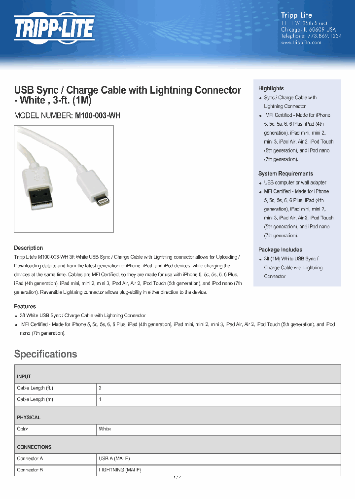 M100-003-WH_8454923.PDF Datasheet