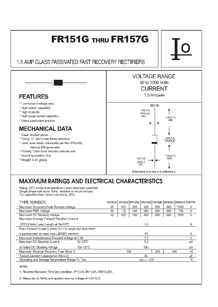 FR154G_8455828.PDF Datasheet