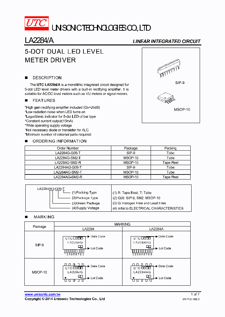 LA2284G-SM2-T_8467701.PDF Datasheet