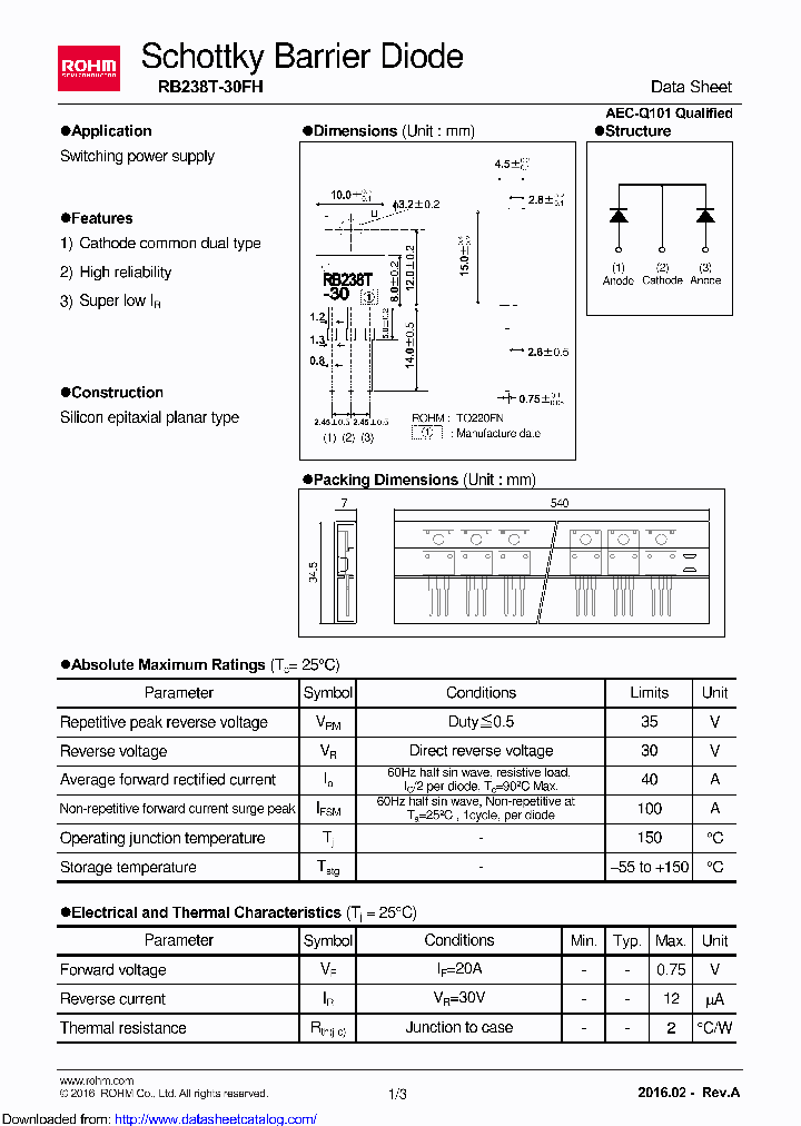 RB238T-30FHC9_8469850.PDF Datasheet
