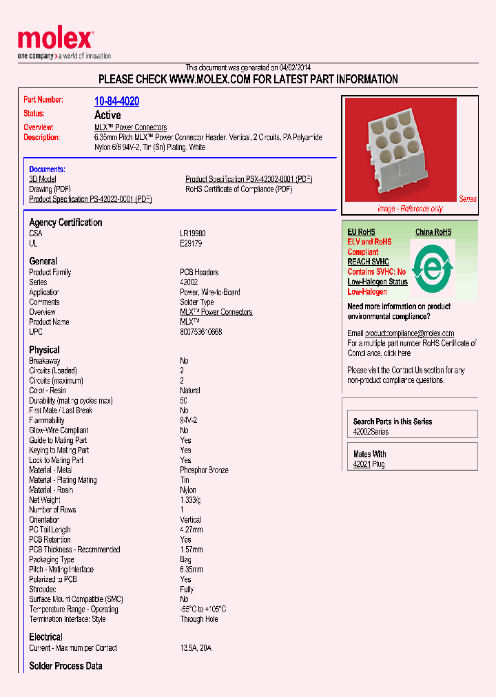 10-84-4020_8471448.PDF Datasheet