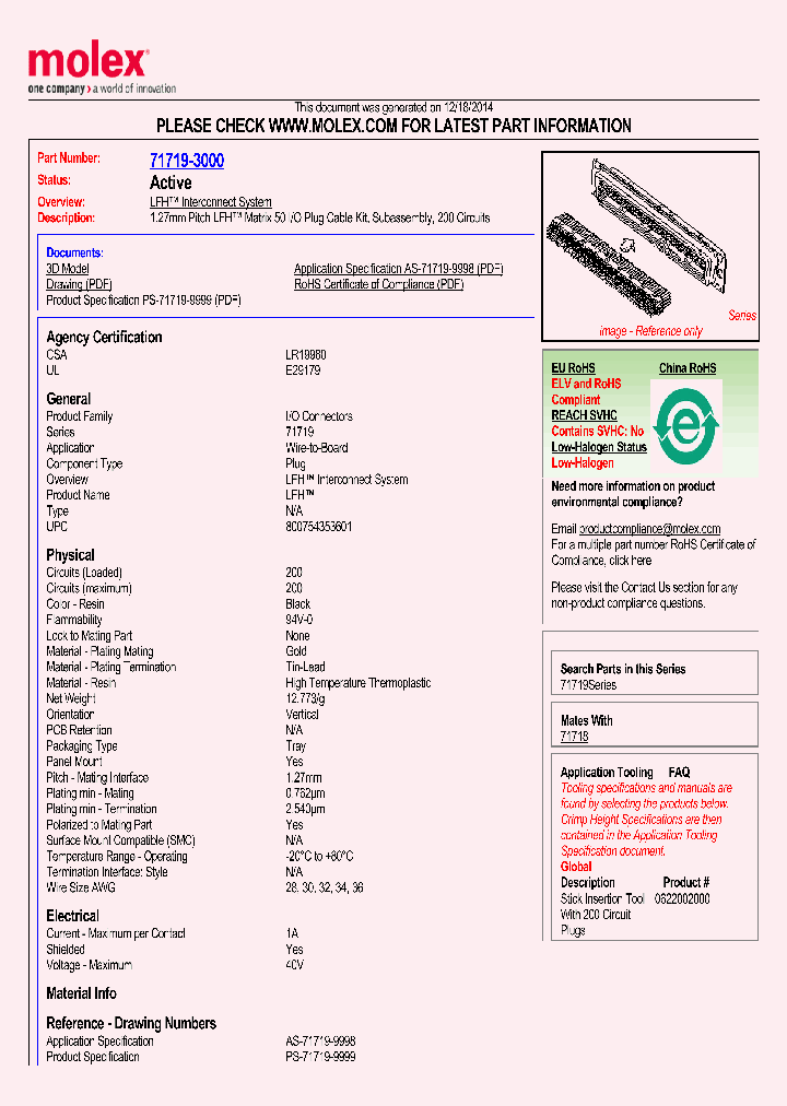 71719-3000_8496962.PDF Datasheet