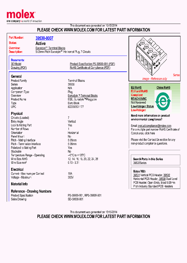 39530-0007_8507269.PDF Datasheet