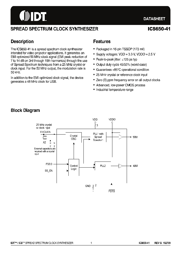 ICS650-41_8507639.PDF Datasheet