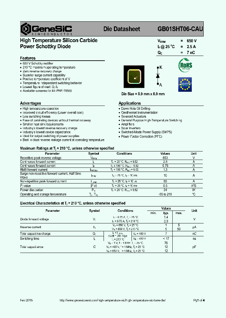 GB01SHT06-CAU-15_8512743.PDF Datasheet