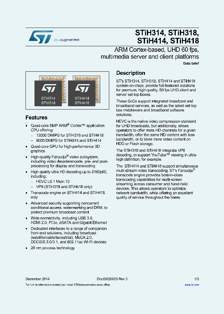 STIH314ZUA_8515930.PDF Datasheet