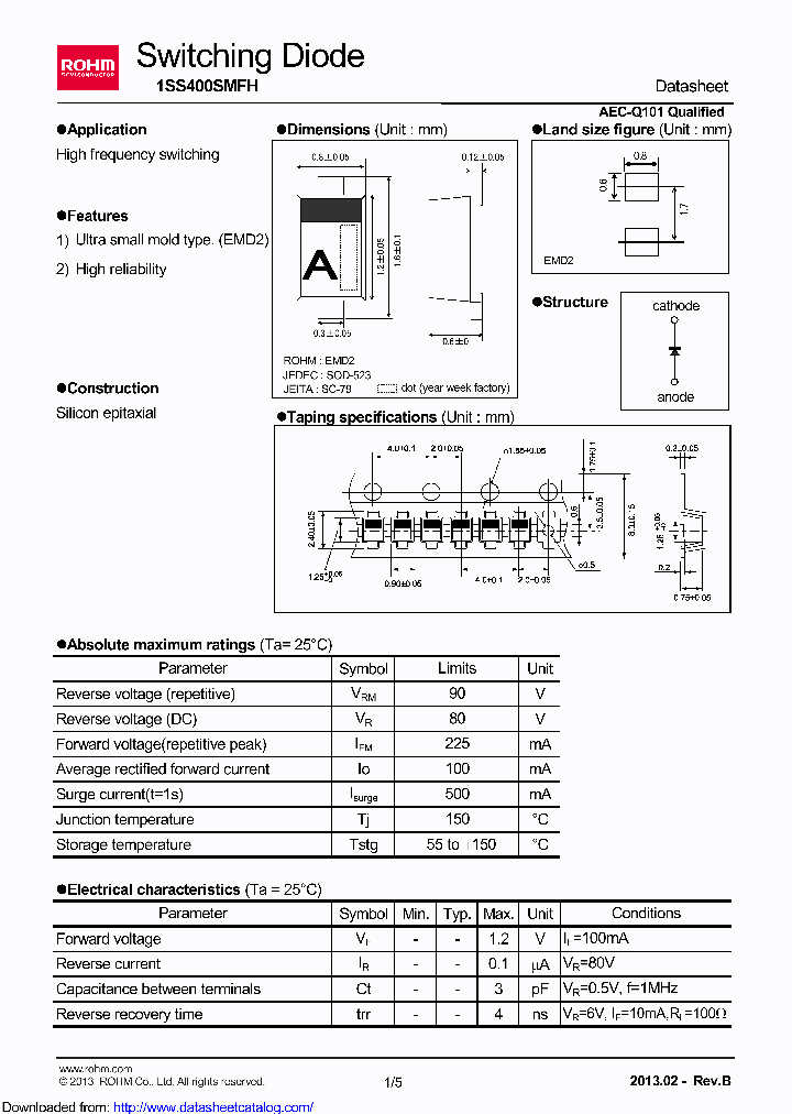 1SS400SMFH_8517254.PDF Datasheet