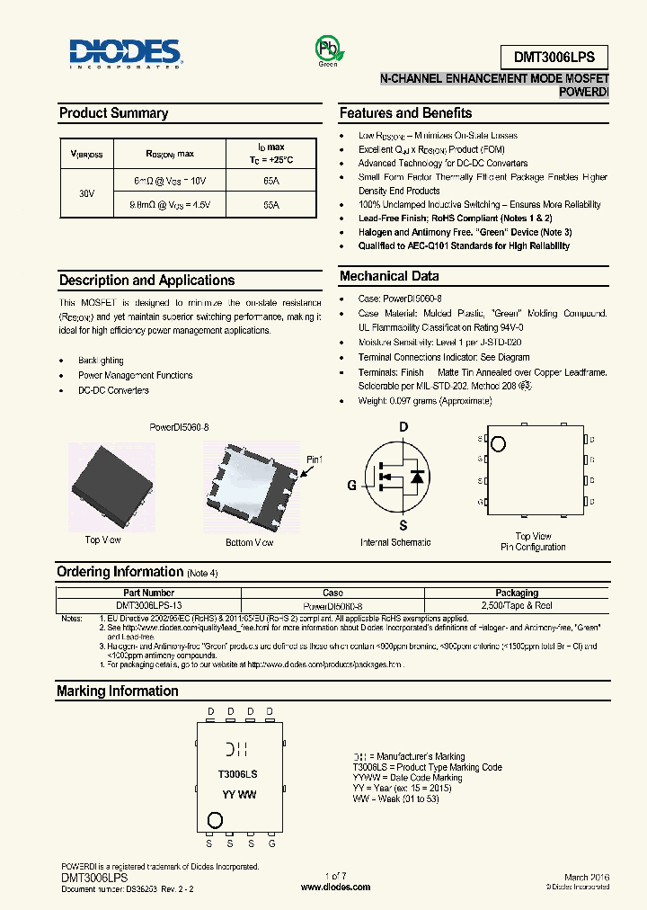 DMT3006LPS-13_8528809.PDF Datasheet