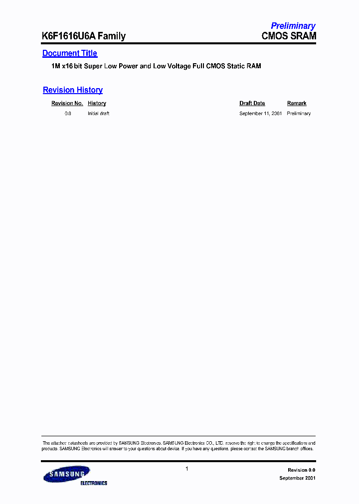 K6F1616U6AFAMILY_8533118.PDF Datasheet