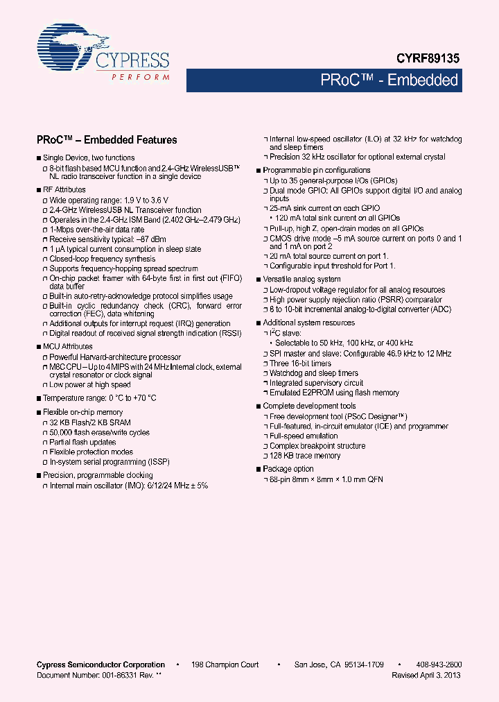 CYRF89135-68LTXC_8538669.PDF Datasheet