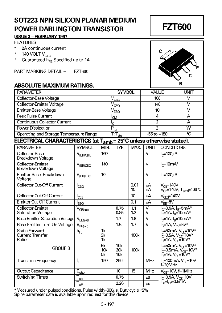FZT600BTA_8540140.PDF Datasheet