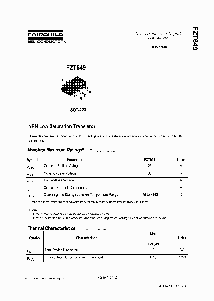 FZT649NL_8540149.PDF Datasheet