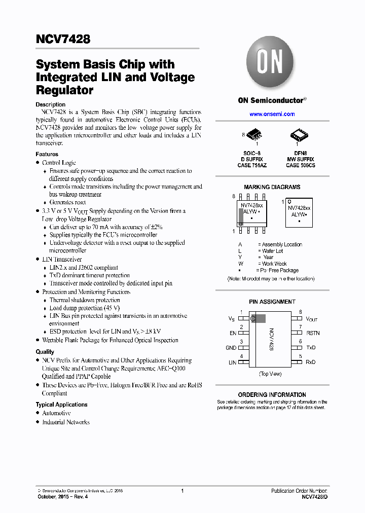 NCV7428D15R2G_8544295.PDF Datasheet