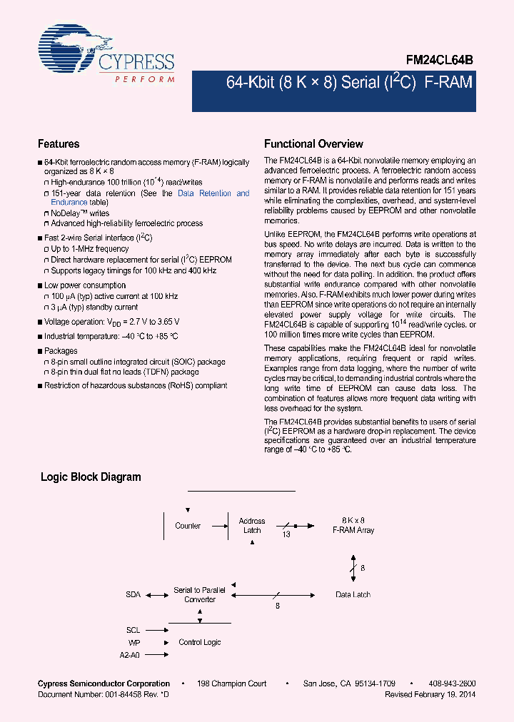 FM24CL64B-DG_8545509.PDF Datasheet