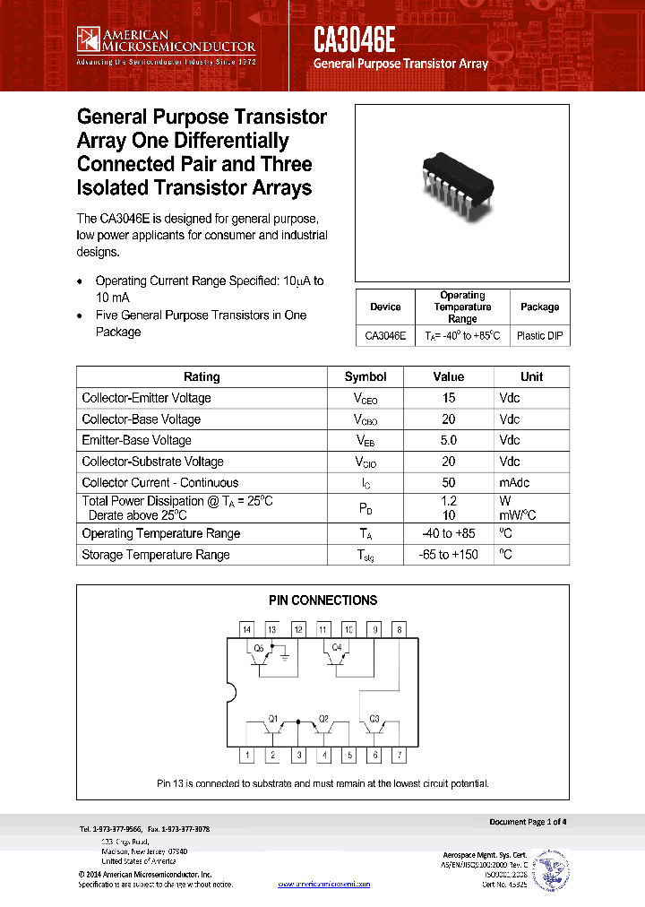 CA3046E_8546304.PDF Datasheet