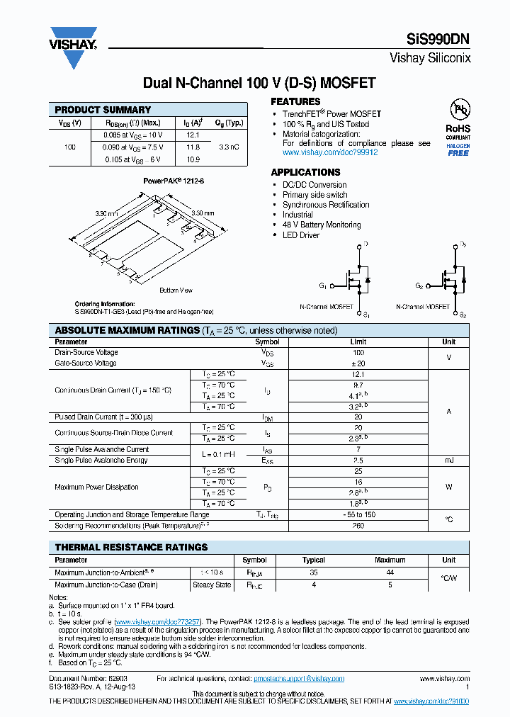 SIS990DN_8548985.PDF Datasheet