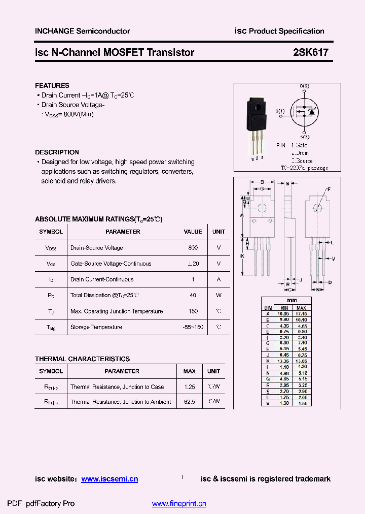 2SK617_8556730.PDF Datasheet