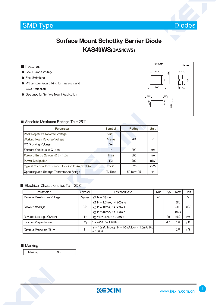 KAS40WS_8557682.PDF Datasheet