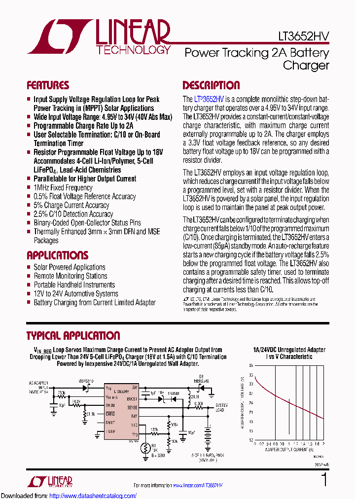 LT3652HVEDDPBF_8560475.PDF Datasheet