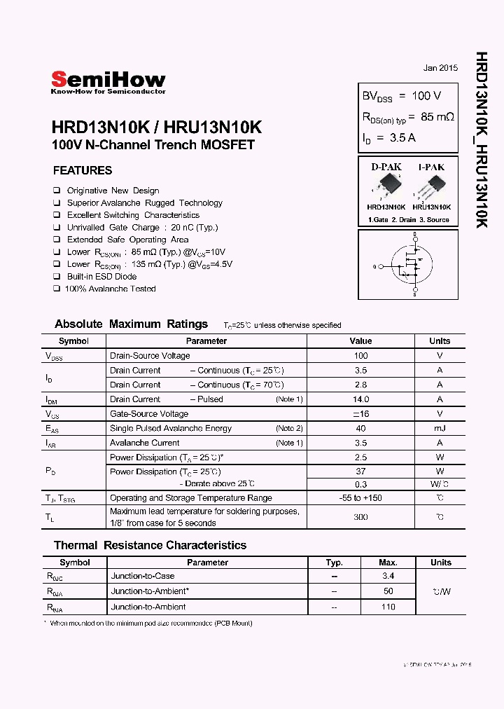 HRD13N10K_8568769.PDF Datasheet