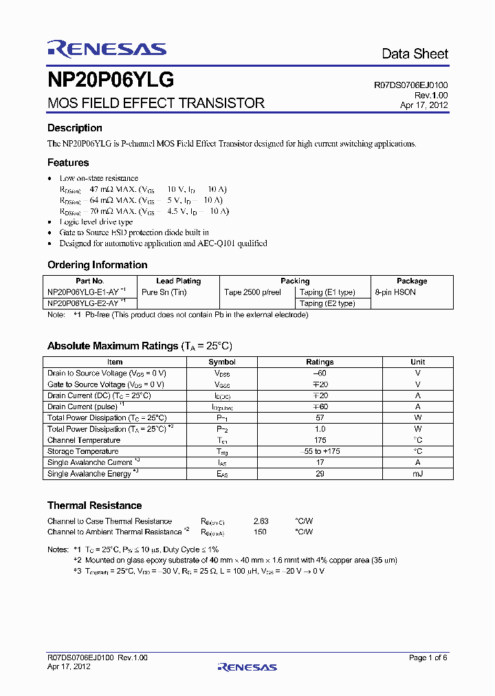 NP20P06YLG-15_8571797.PDF Datasheet