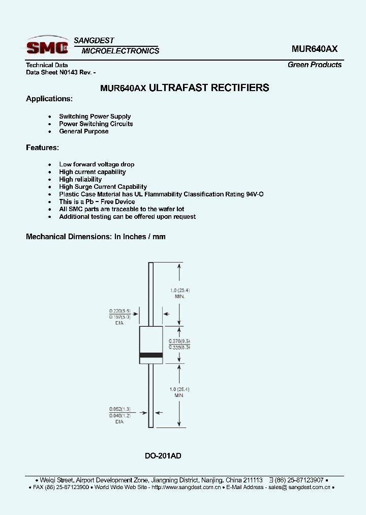 MUR640AX_8572448.PDF Datasheet