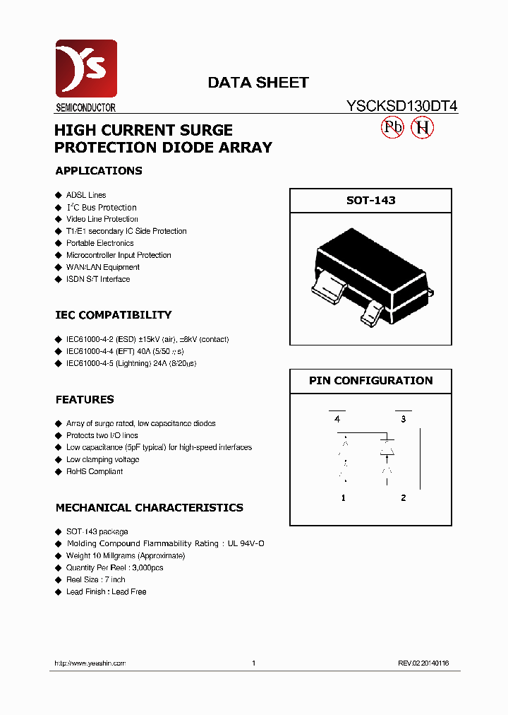 YSCKSD130DT4_8578198.PDF Datasheet