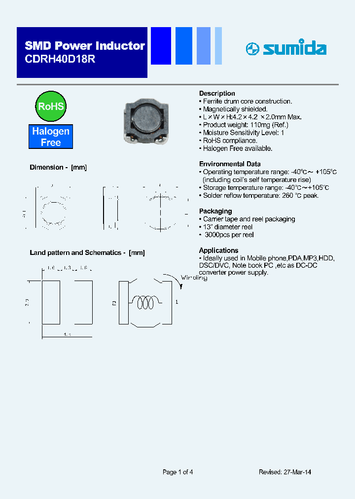 CDRH40D18RHF-150MC_8579424.PDF Datasheet