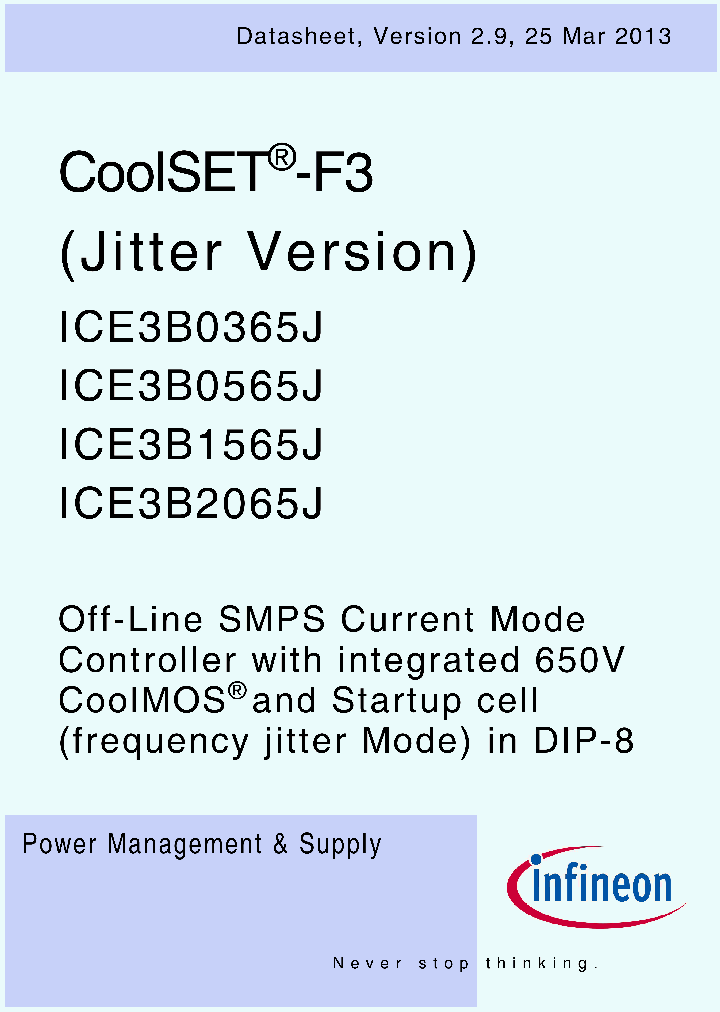 ICE3B0365J_8587491.PDF Datasheet