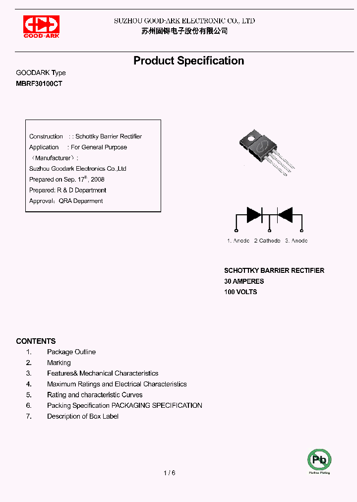 MBRF30100CT_8596898.PDF Datasheet