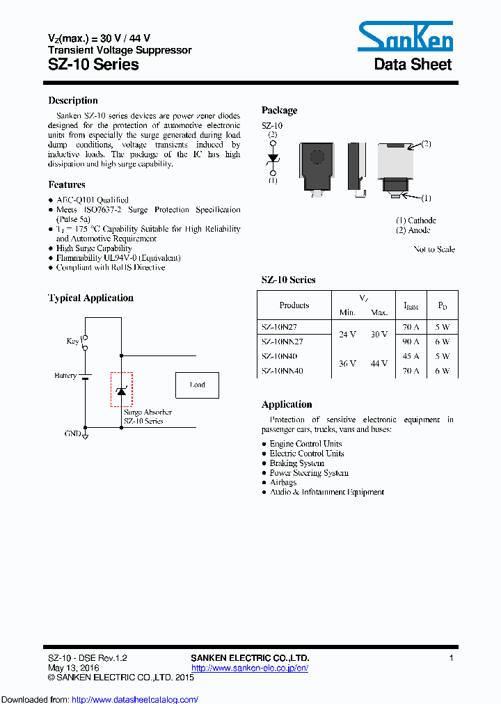 SZ-10NN27_8611557.PDF Datasheet