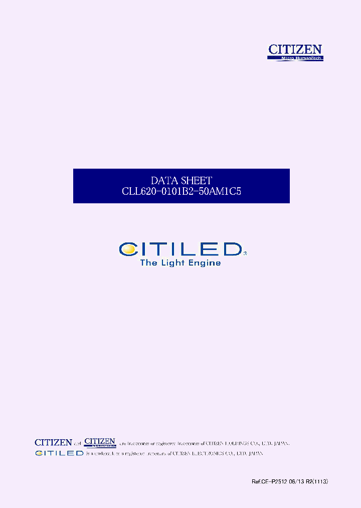 CLL620-0101B2-50AM1C5_8615343.PDF Datasheet