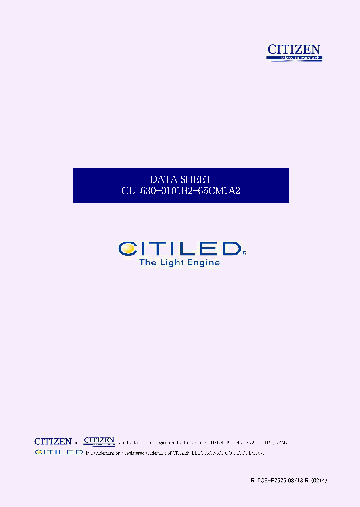 CLL630-0101B2-65CM1A2_8615347.PDF Datasheet