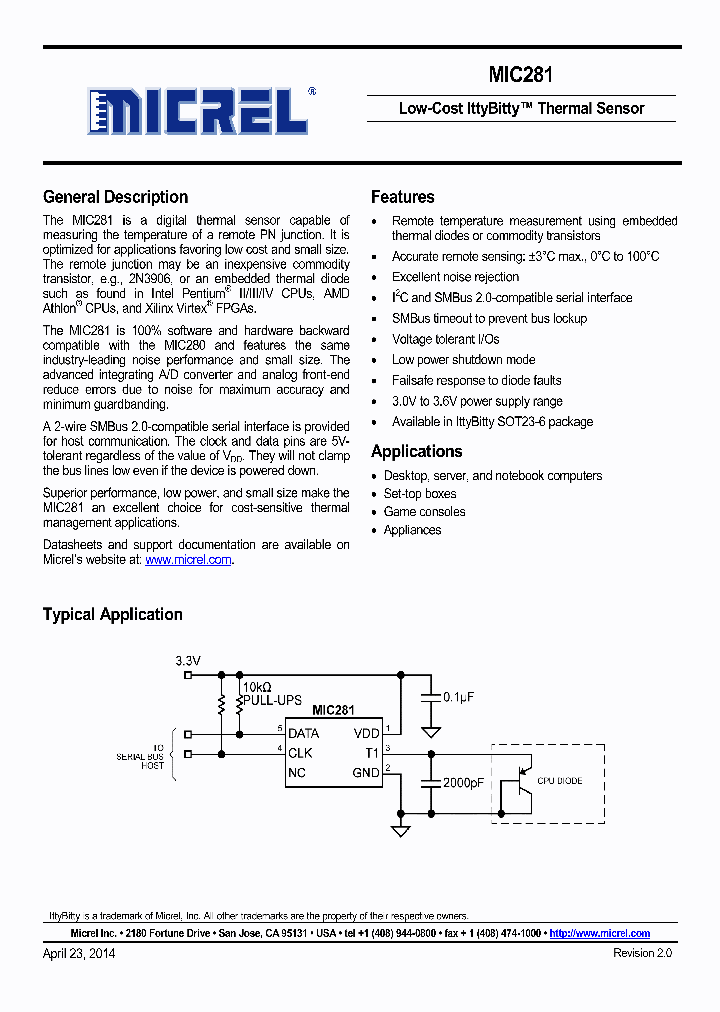 MIC281-4YM6_8621609.PDF Datasheet