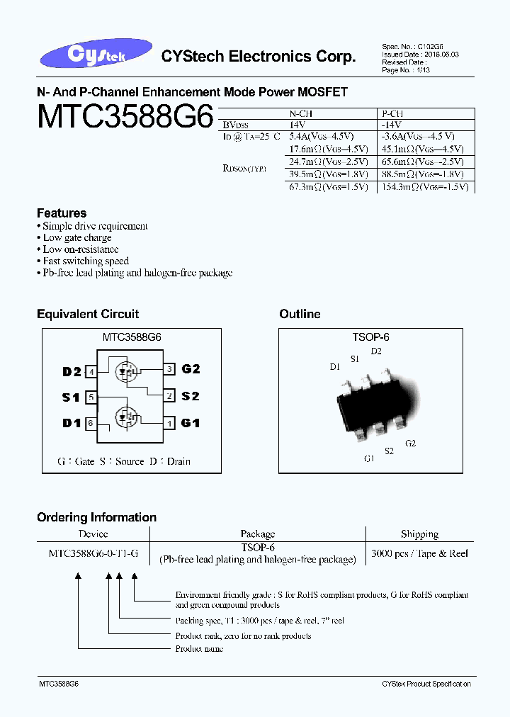 MTC3588G6_8636229.PDF Datasheet