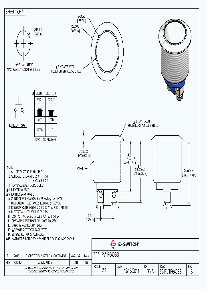 52-PV1F640SS-15_8658002.PDF Datasheet