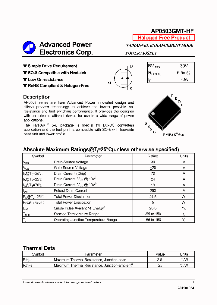 AP0503GMT-HF-16_8658812.PDF Datasheet