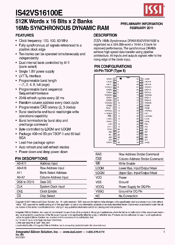 IS42VS16100E-75BL_8692346.PDF Datasheet