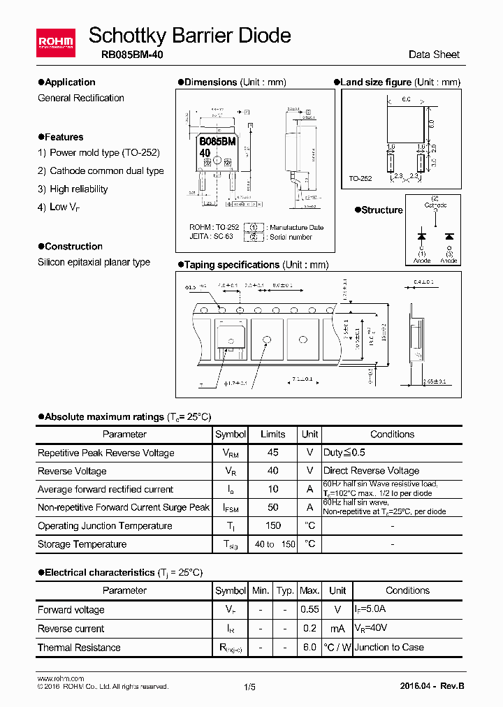 RB085BM-40-16_8709029.PDF Datasheet