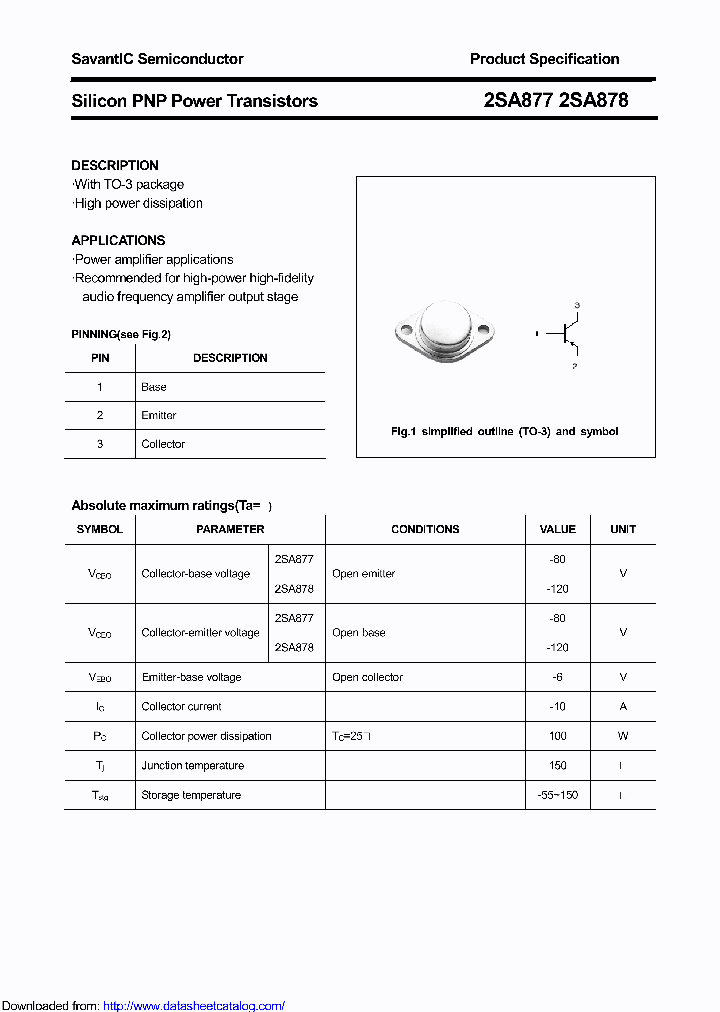 2SA877_8712968.PDF Datasheet