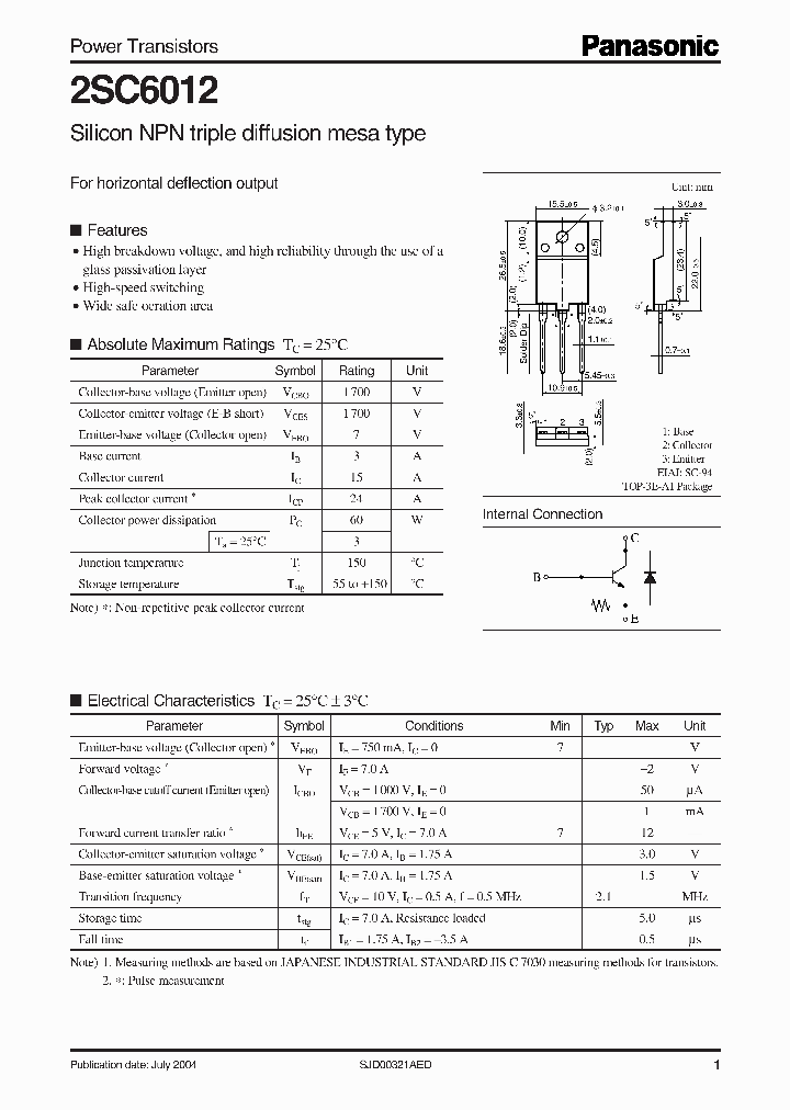 2SC6012_8714400.PDF Datasheet