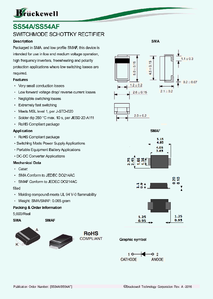 SS54A_8715035.PDF Datasheet