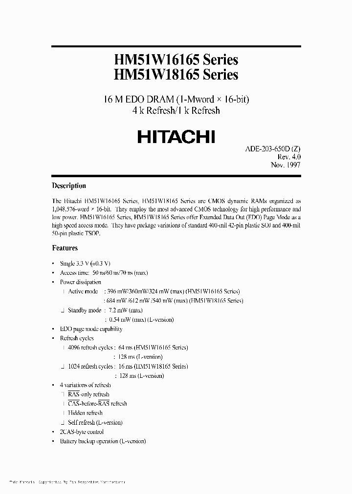HM51W18165LJ-5_8715816.PDF Datasheet