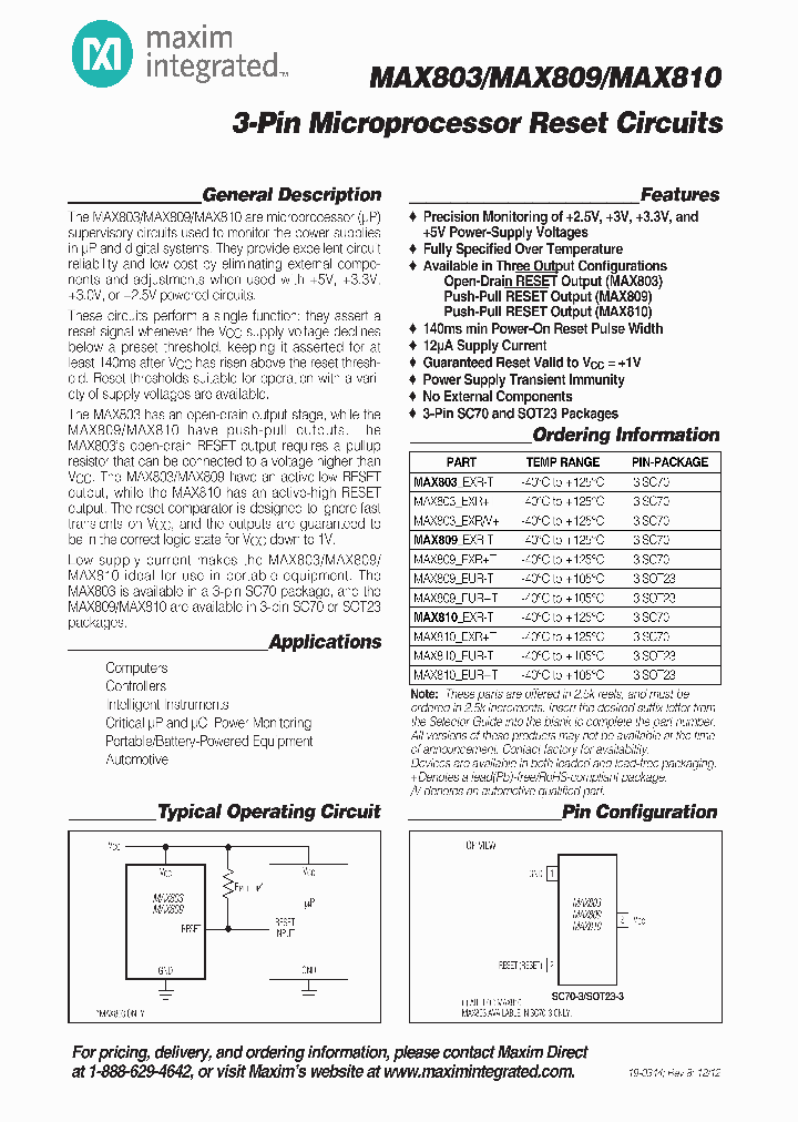 MAX809SEUR-T_8717407.PDF Datasheet