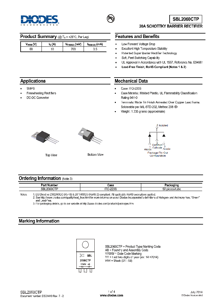 SBL2060CTP-15_8725086.PDF Datasheet