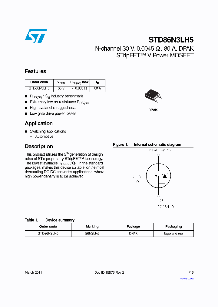 STD86N3LH5_8739640.PDF Datasheet