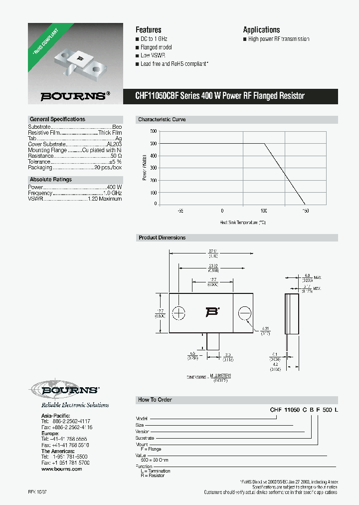 CHF11050CBF500R_8745362.PDF Datasheet