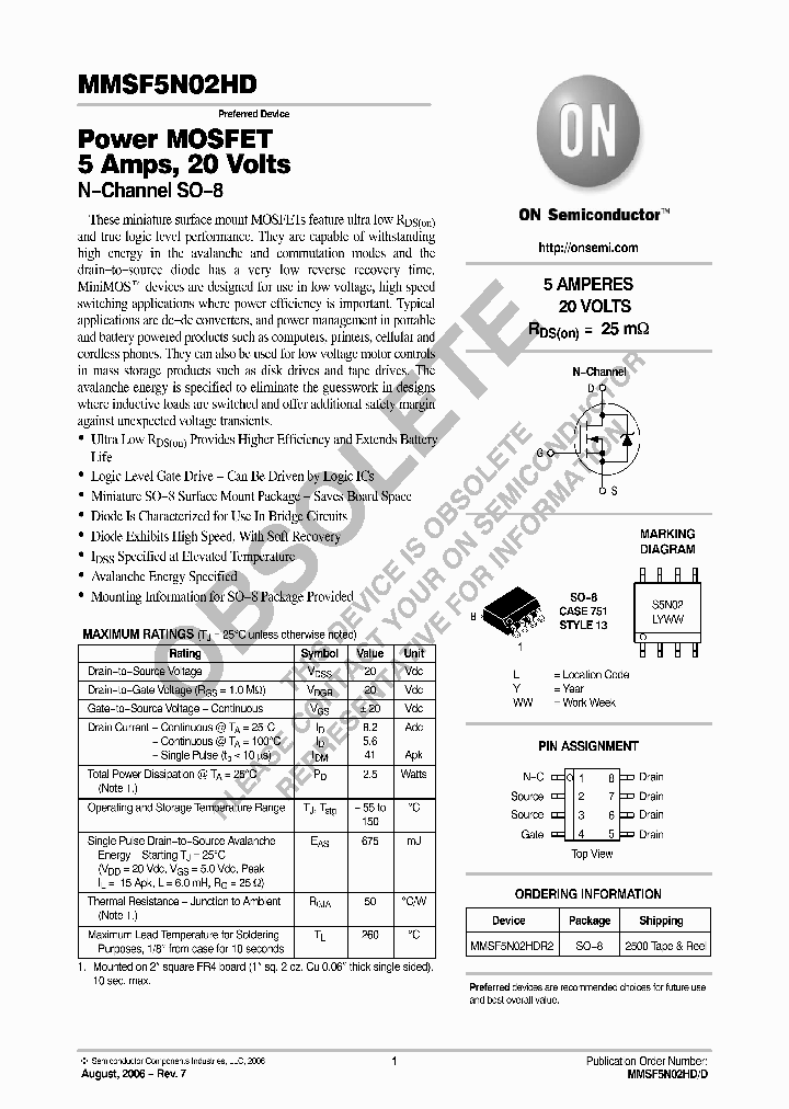 MMSF5N02HD_8746049.PDF Datasheet