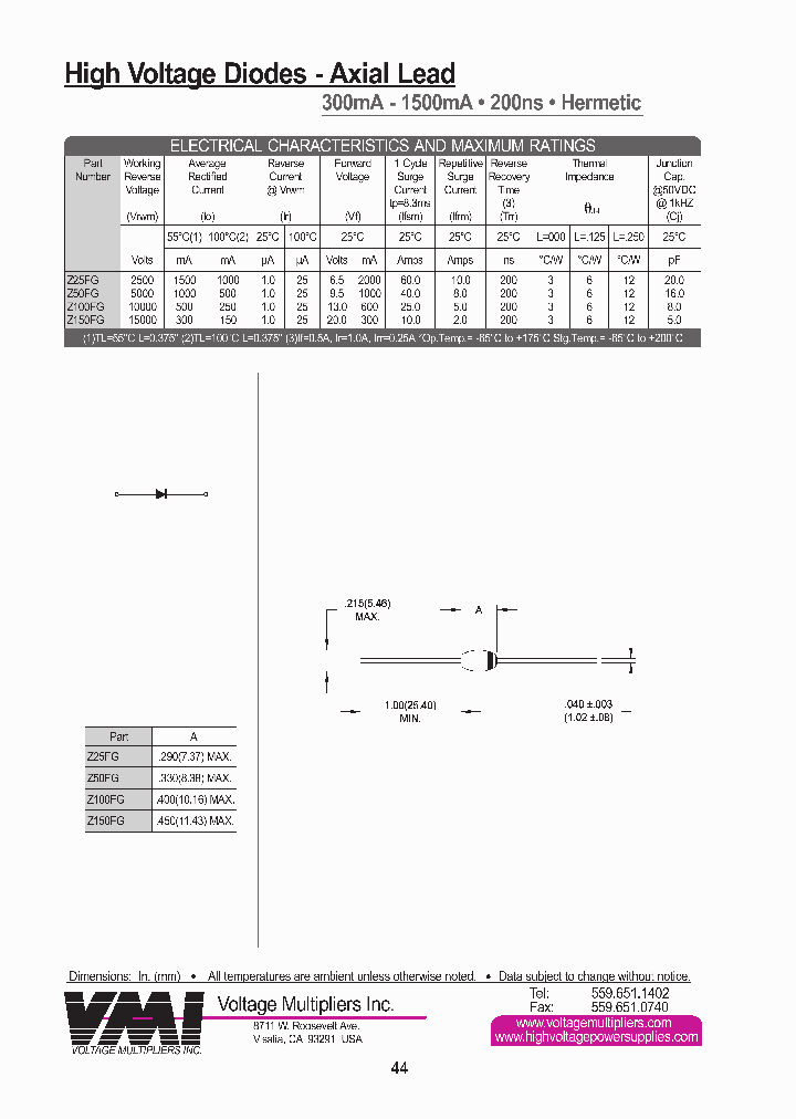 Z25FG-13_8751961.PDF Datasheet